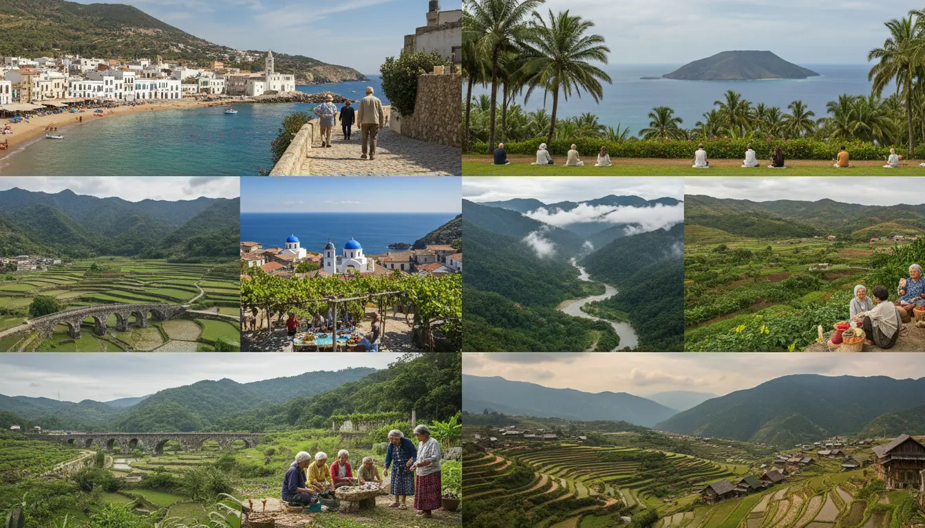 Dit zijn de 7 blue zones in de wereld