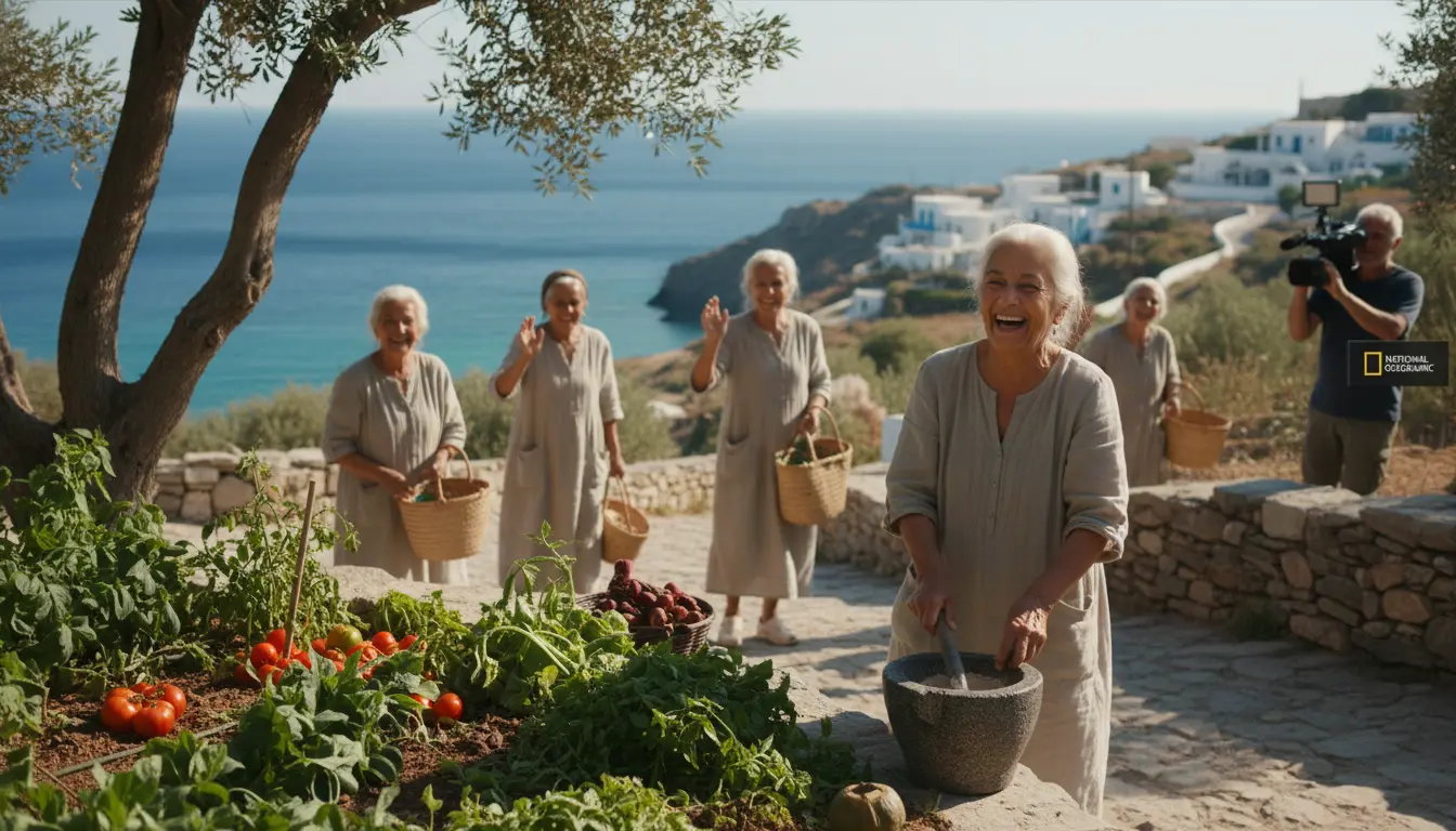 Welke documentaire op national geographic gaat over blue zones?