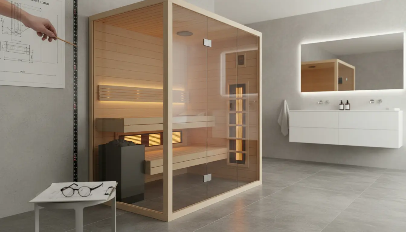 Afmetingen infrarood sauna? hier moet je op letten!