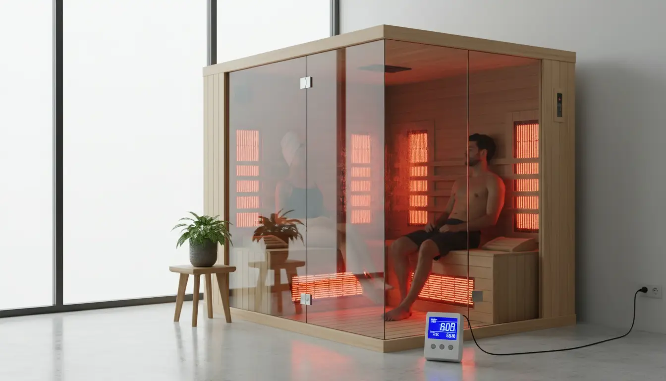 Wat is het energieverbruik infrarood sauna?