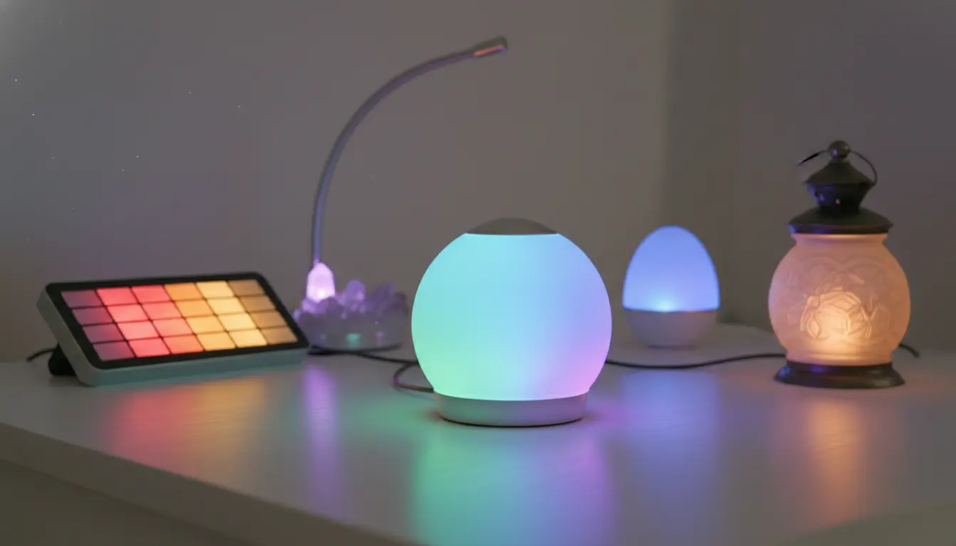 Wat voor soort kleurentherapie lampen zijn er?