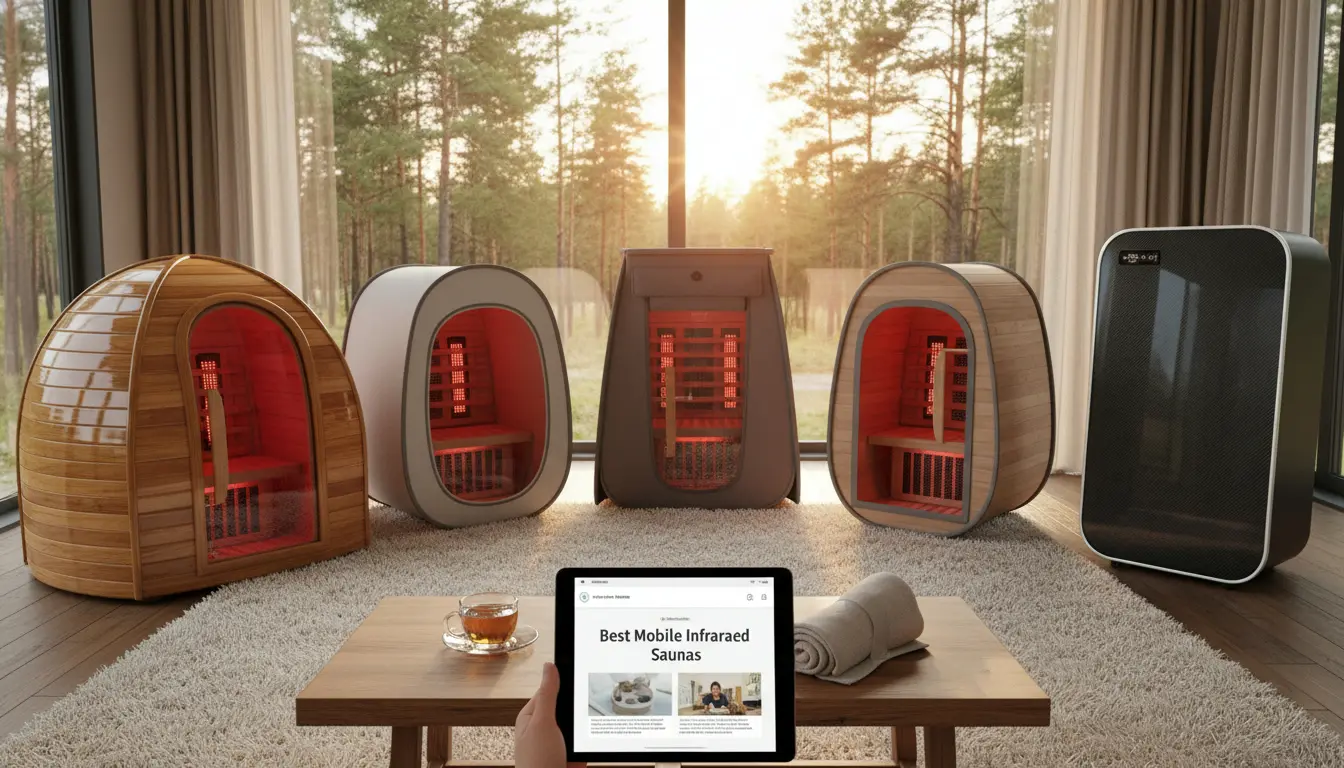Beste mobiele infrarood sauna: dit zijn de beste 5