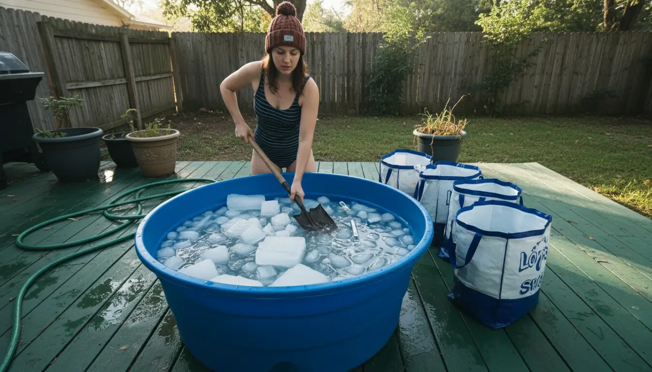 Goedkoop ijsbad maken thuis. Zo pak je dat aan!