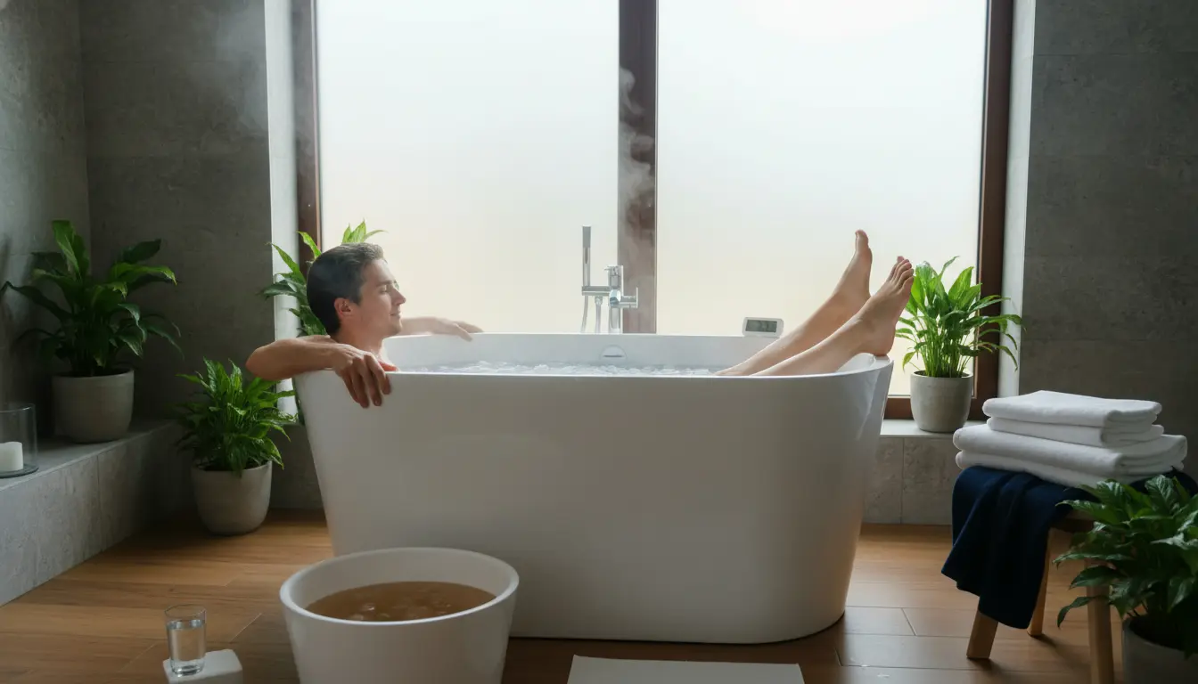 Zitbad ijsbad voor thuis